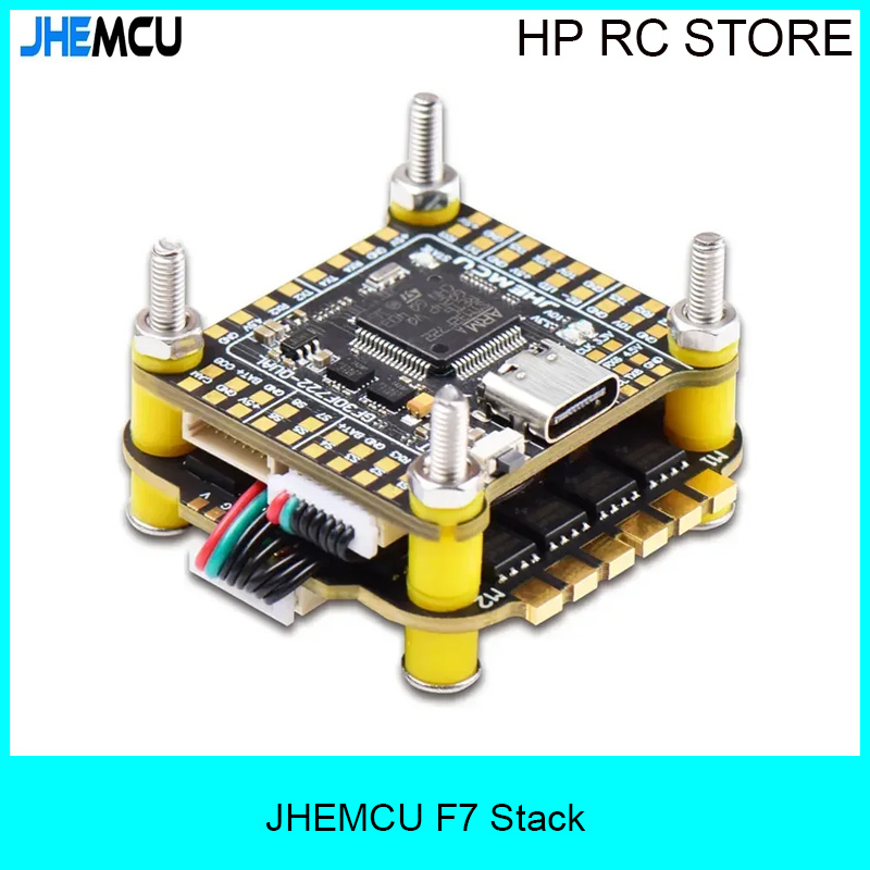 Fpv Flight Controller F7 Stack 60A - Controlador de Vuelo JHEMCU F7 F722