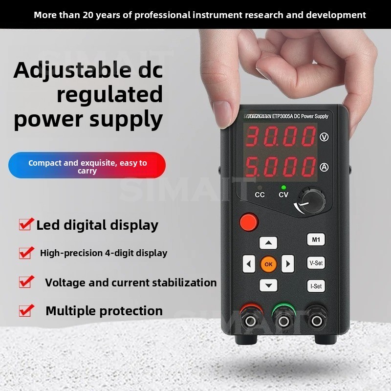 Programmable Dc Power Supply 30V 10A - Mini Fuente de Alimentación de CC