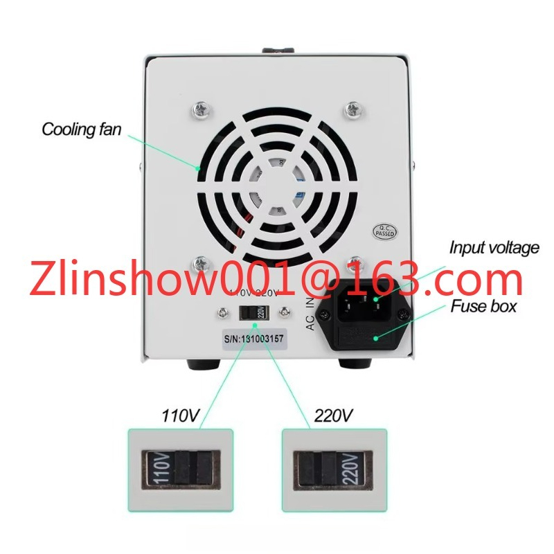 Linear Lab Power Supply Adjustable - PS-305D 30V 5A 150W prueba de