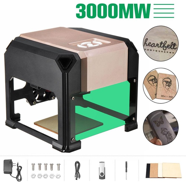 Mini máquina de grabado láser  - Mini Laser Engraver Cnc Router reseña y precio