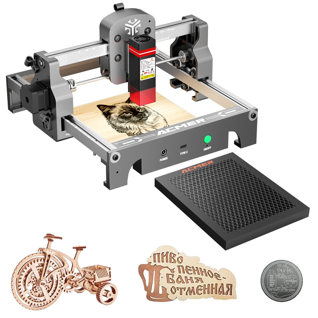 Mini Grabador Láser Portátil A - Mini Laser Engraver Cnc Router reseña y precio