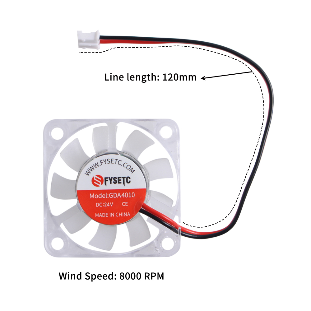 FYSETC Voron 4010 ventilador h - Voron 2.4 R2 Kit reseña y precio