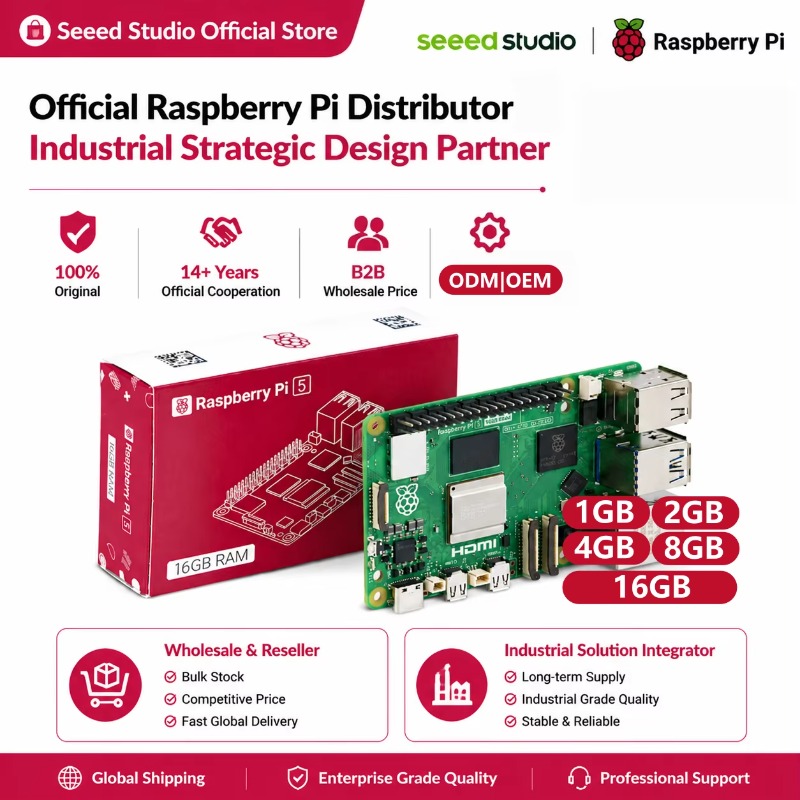 Producto al por mayor: Kit de  - Raspberry Pi 5 8Gb Kit reseña y precio