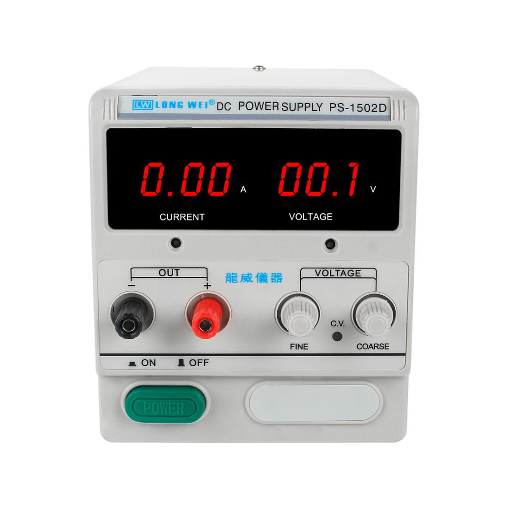 LW PS-1502D 1503D PS-1505D 15V - Linear Lab Power Supply Adjustable reseña y precio